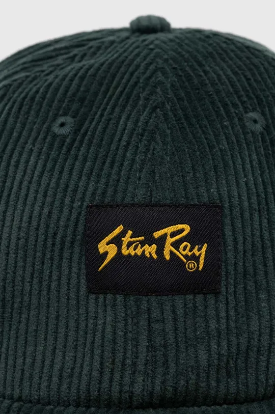 Джинсова шапка с козирка Stan Ray BALL CAP CORD зелен