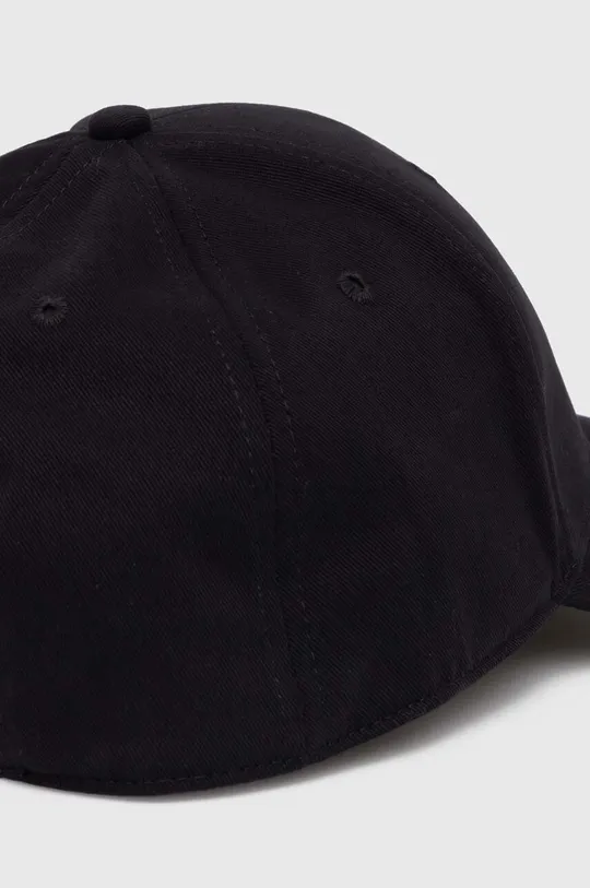 Βαμβακερό καπέλο του μπέιζμπολ Hollister Co. μαύρο
