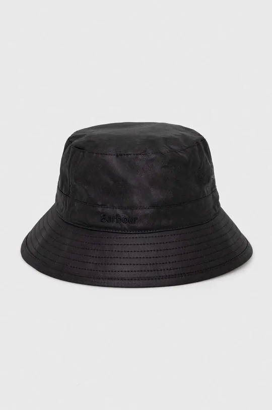 μαύρο Βαμβακερό καπέλο Barbour Ανδρικά