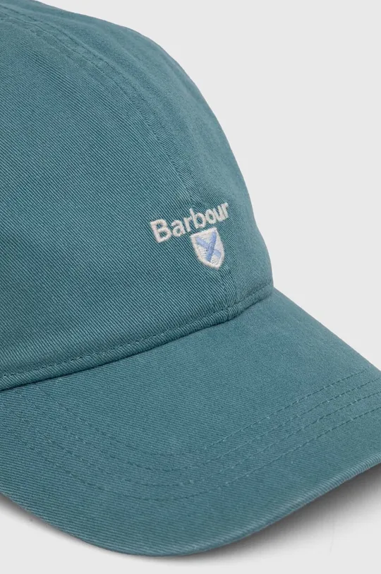 Βαμβακερό καπέλο του μπέιζμπολ Barbour μπλε