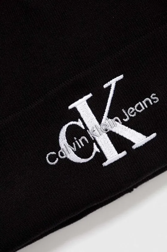 чорний Бавовняна шапка і шарф Calvin Klein Jeans