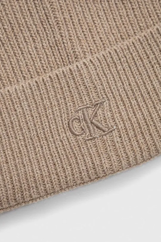 Calvin Klein Jeans czapka z domieszką wełny 35 % Poliamid, 30 % Wełna, 30 % Wiskoza, 5 % Kaszmir