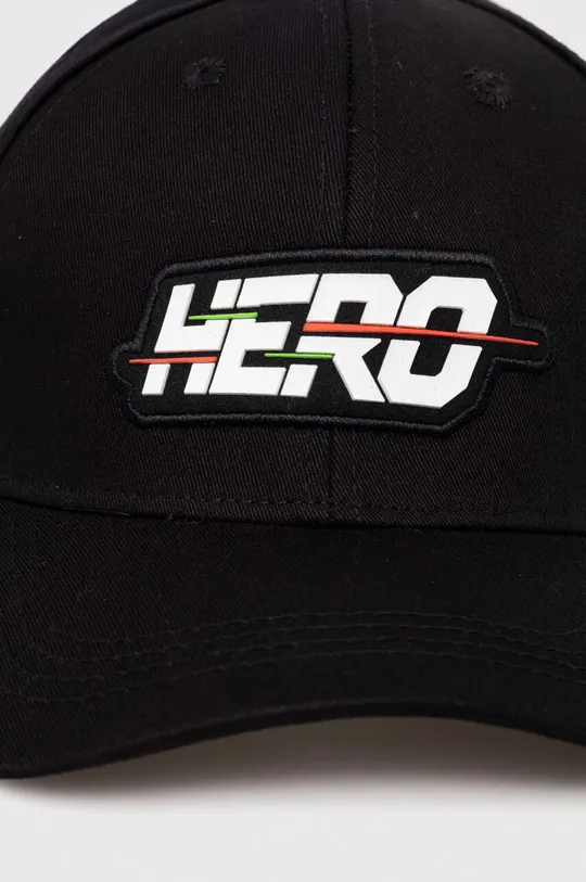 Βαμβακερό καπέλο του μπέιζμπολ Rossignol HERO μαύρο