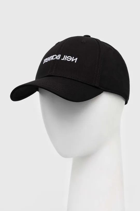 μαύρο Καπέλο Neil Barett LOGO CAP Ανδρικά