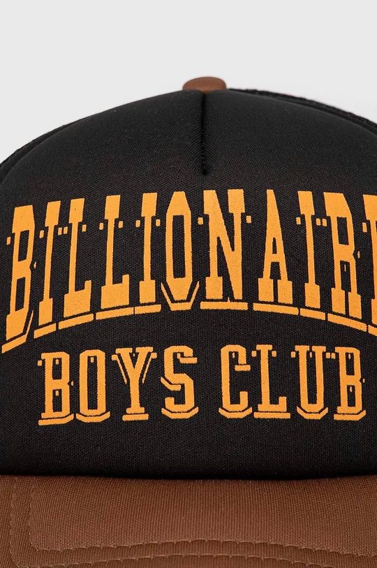 Καπέλο Billionaire Boys Club VARSITY LOGO TRUCKER CAP μαύρο