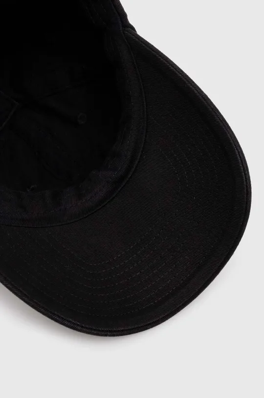 negru 032C șapcă de baseball din bumbac Spiderleg Tag Cap