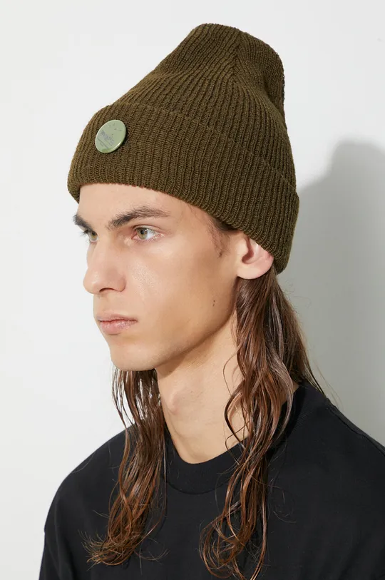 zielony Engineered Garments czapka wełniana Watch Cap
