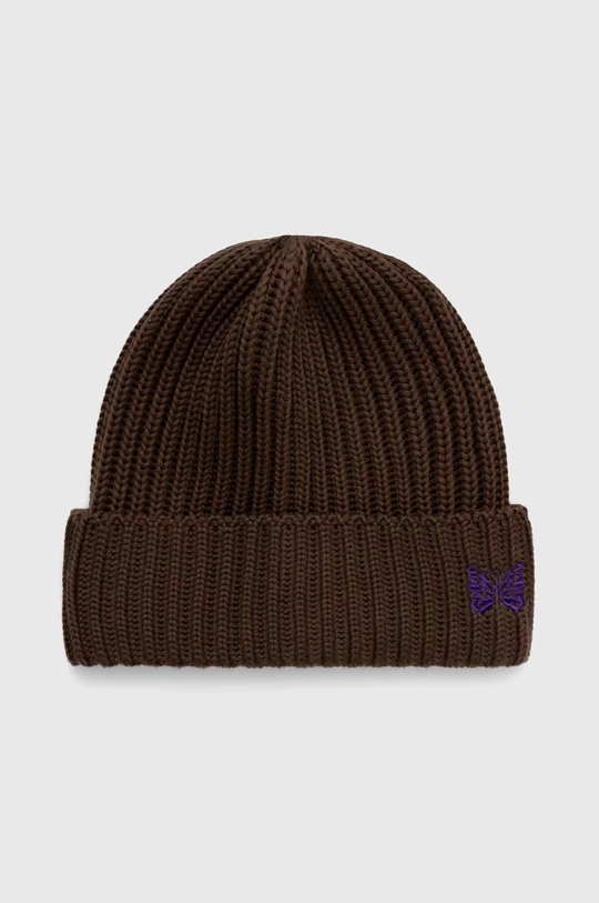 καφέ Μάλλινο σκουφί Needles Watch Cap Merino Wool Ανδρικά