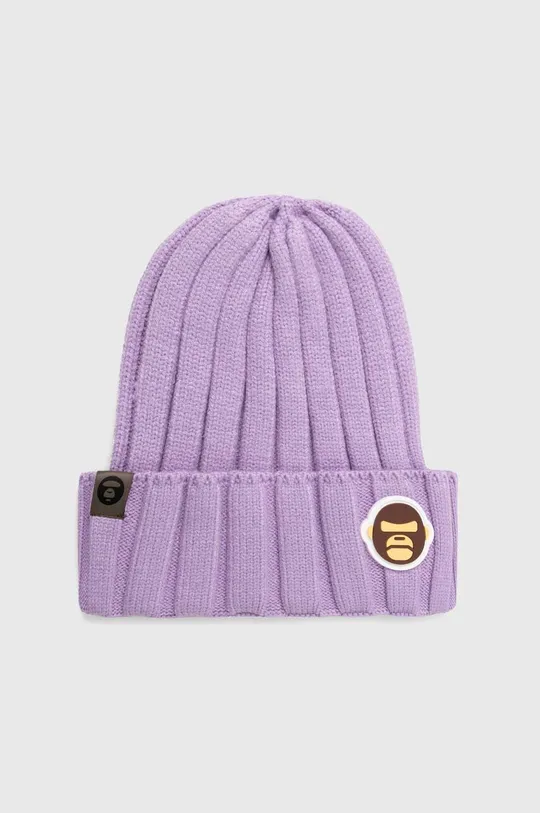 fioletowy AAPE czapka Basic 