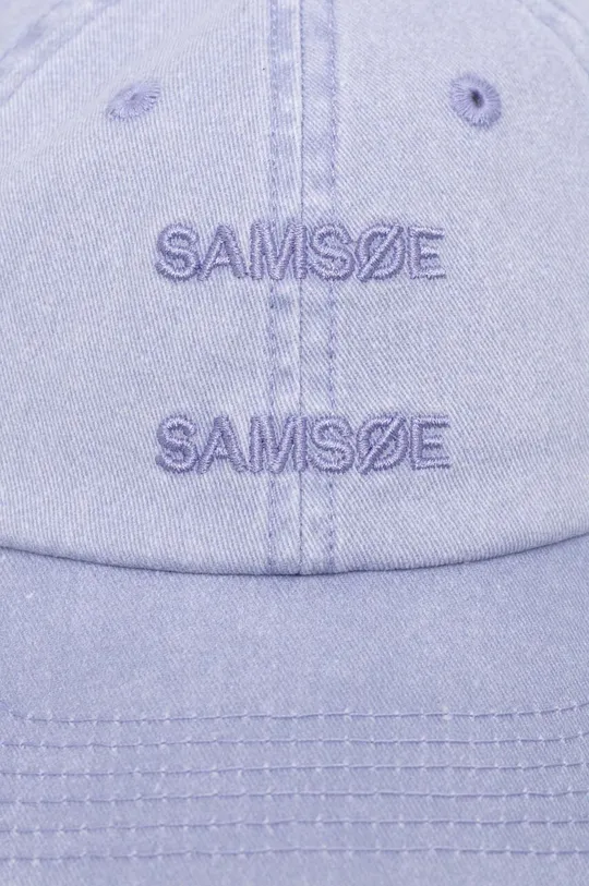 Βαμβακερό καπέλο του μπέιζμπολ Samsoe Samsoe 100% Βαμβάκι