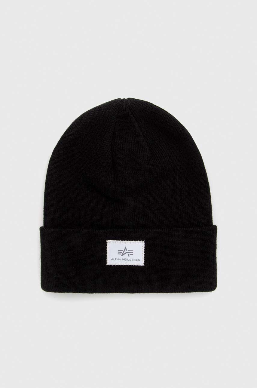 negru Alpha Industries căciulă X-Fit Beanie Unisex