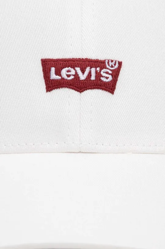 Levi's czapka z daszkiem biały