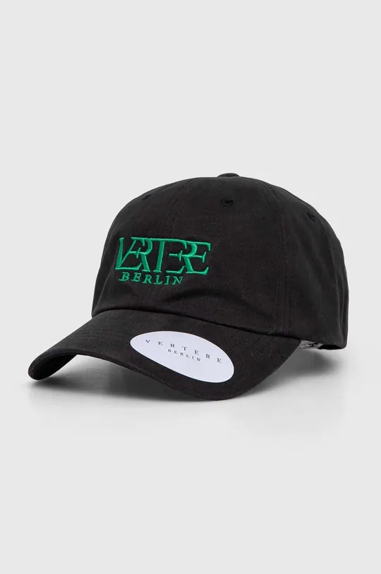 μαύρο Βαμβακερό καπέλο του μπέιζμπολ Vertere Berlin Unisex