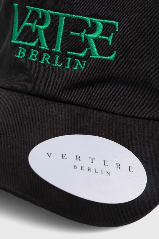 Βαμβακερό καπέλο του μπέιζμπολ Vertere Berlin μαύρο