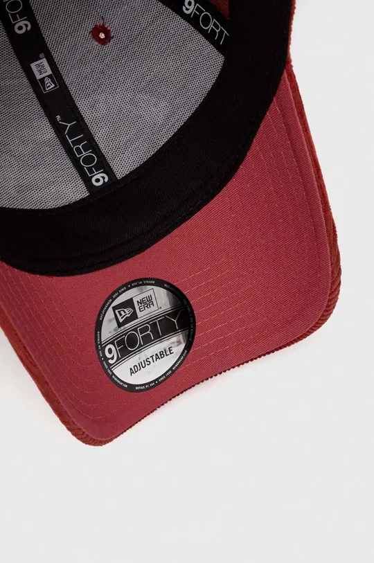 κόκκινο Κοτλέ καπέλο μπέιζμπολ New Era