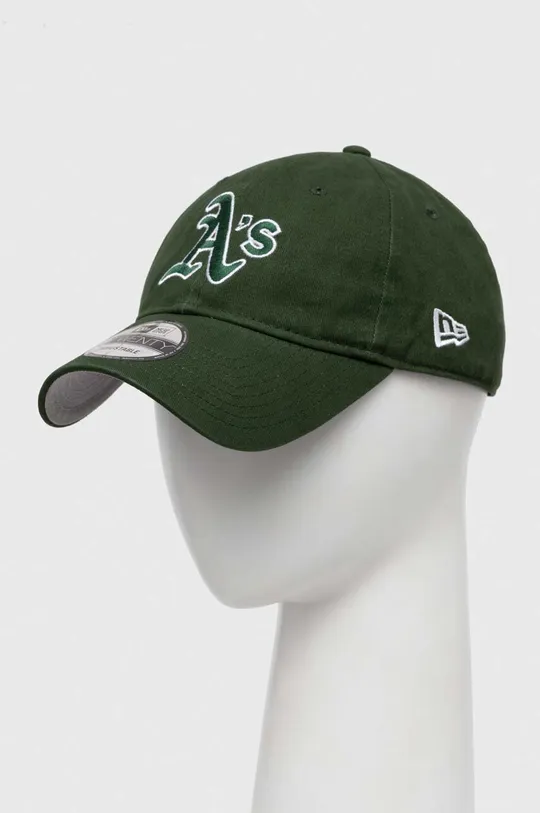 zelená Bavlněná baseballová čepice New Era Unisex