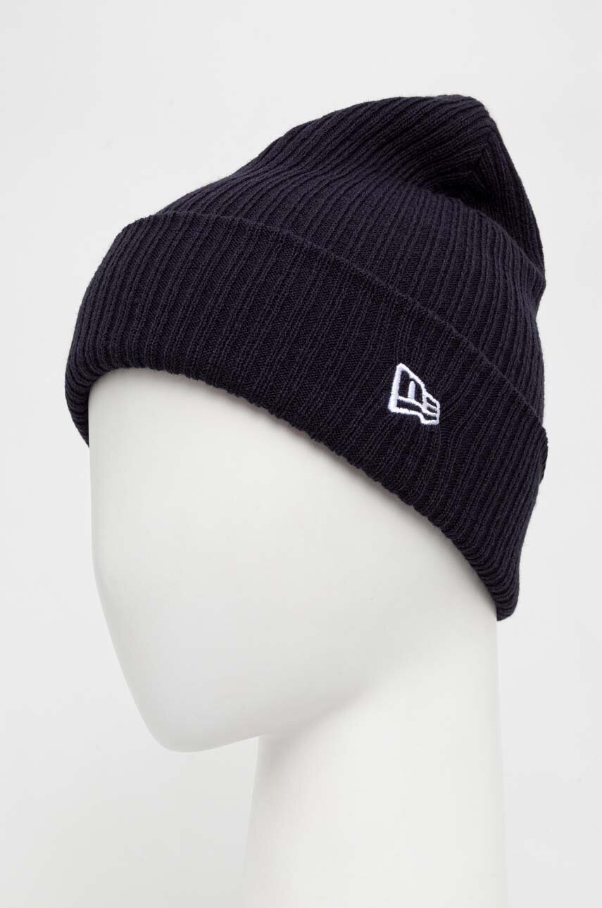 New Era beanie navy blue color at PRM US