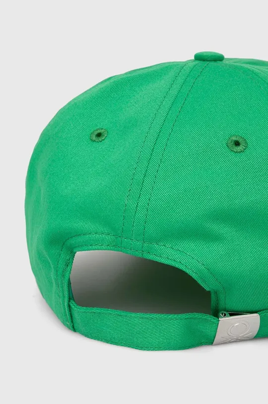Βαμβακερό καπέλο του μπέιζμπολ United Colors of Benetton 100% Βαμβάκι