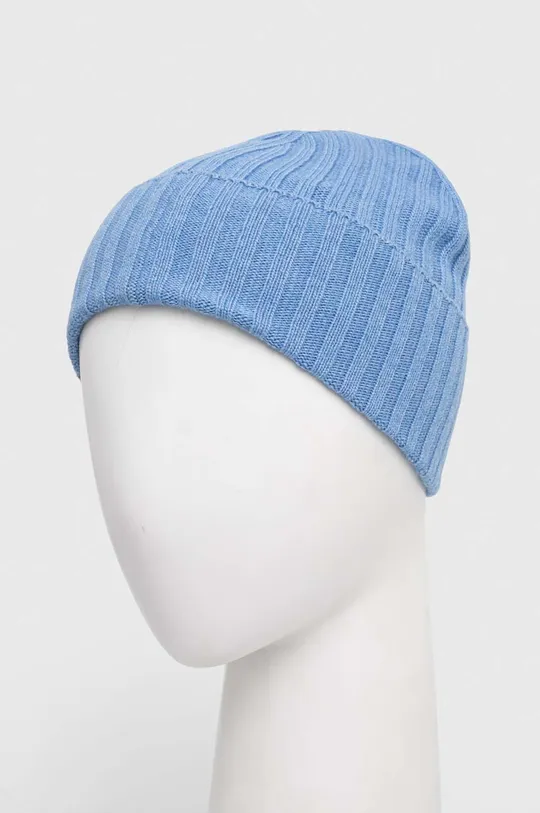 Sisley berretto in misto lana blu