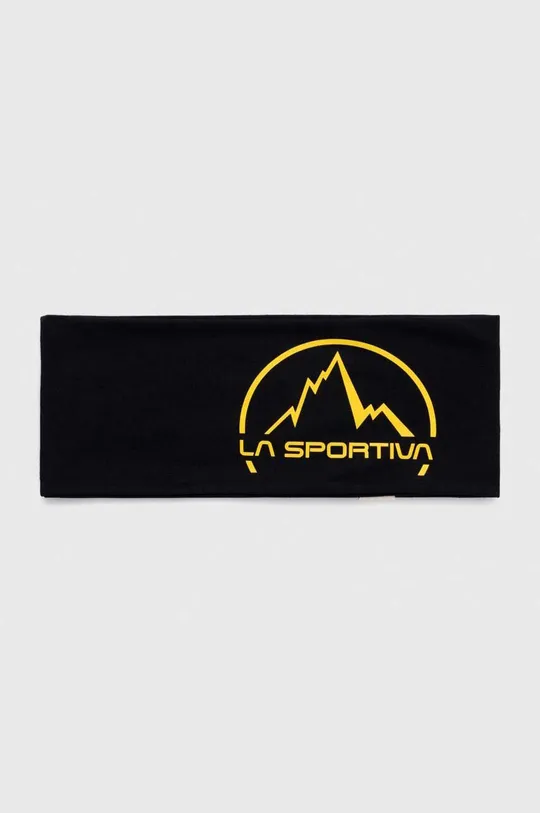 czarny La Sportiva opaska na głowę Artis Unisex