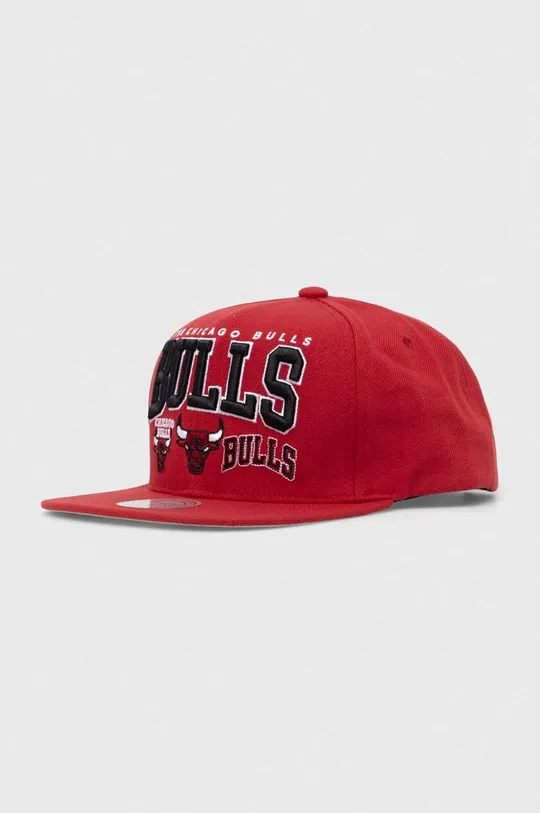 rosso Mitchell&Ness berretto da baseball CHICAGO BULLS Unisex
