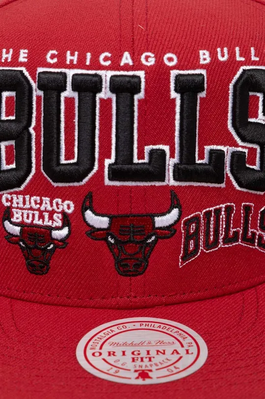 Mitchell&Ness berretto da baseball CHICAGO BULLS rosso