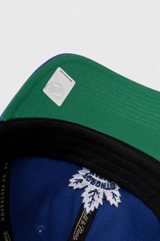 μπλε Βαμβακερό καπέλο του μπέιζμπολ Mitchell&Ness TORONTO MAPLE LEAFS