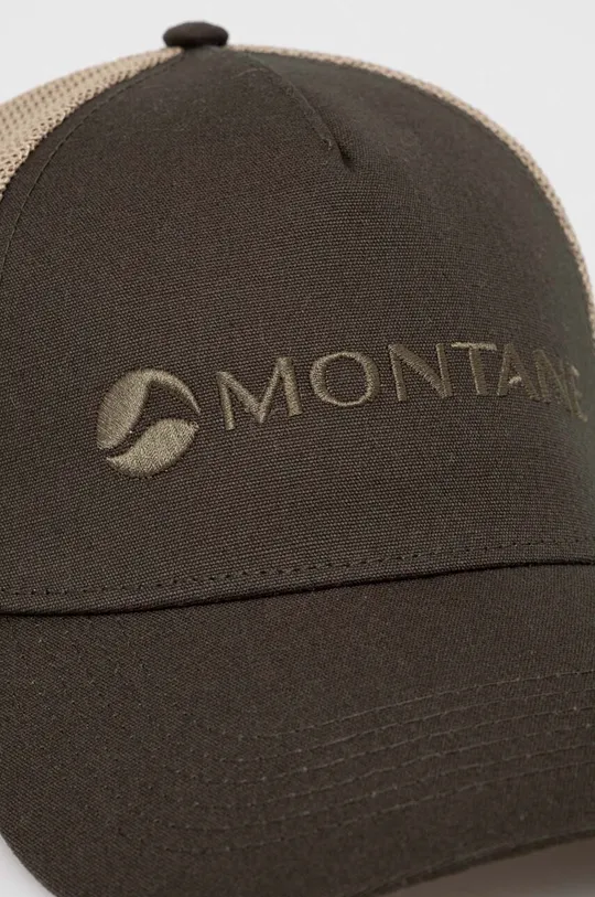 Montane czapka z daszkiem Basecamp Mono zielony