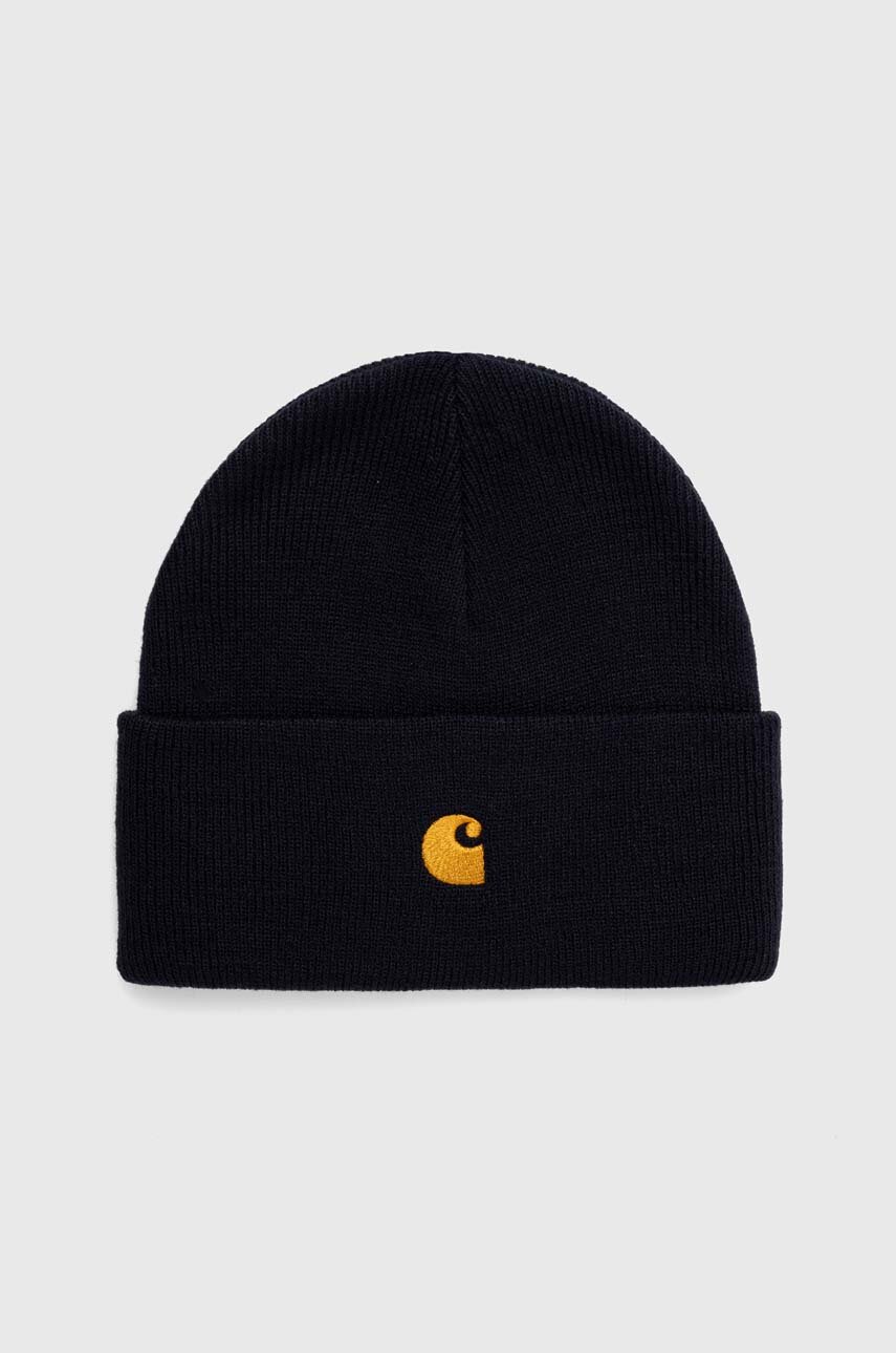 Carhartt WIP beanie navy blue color buy on PRM