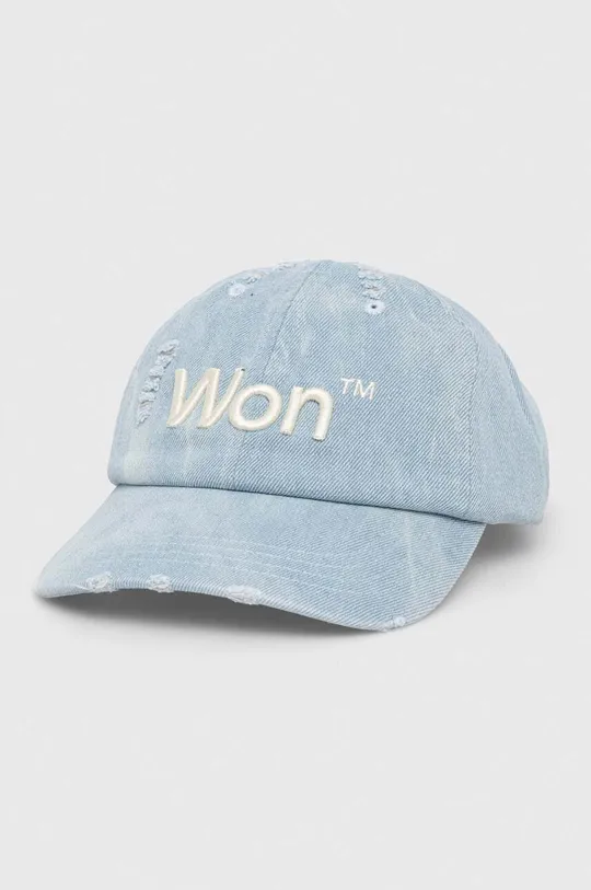 μπλε Τζιν καπέλο μπέιζμπολ Won Hundred Unisex