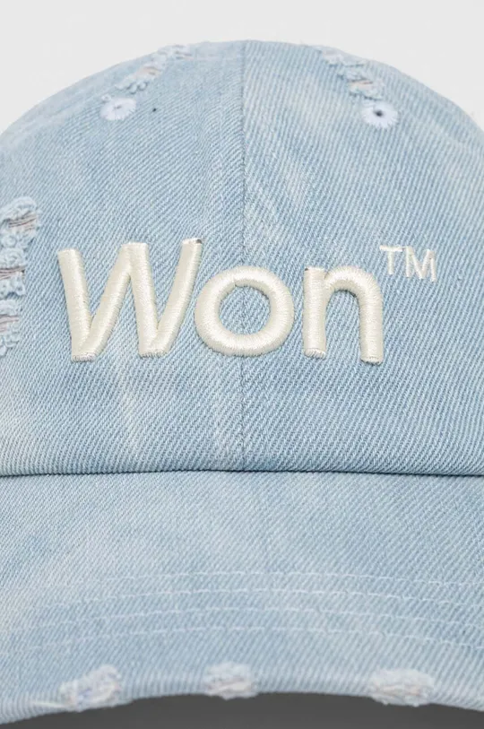 Τζιν καπέλο μπέιζμπολ Won Hundred μπλε