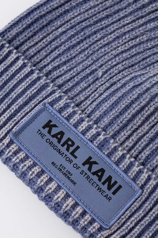 Karl Kani czapka bawełniana niebieski