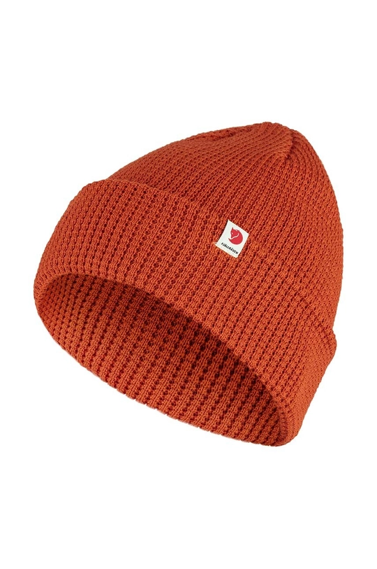 red Fjallraven beanie Tab Unisex