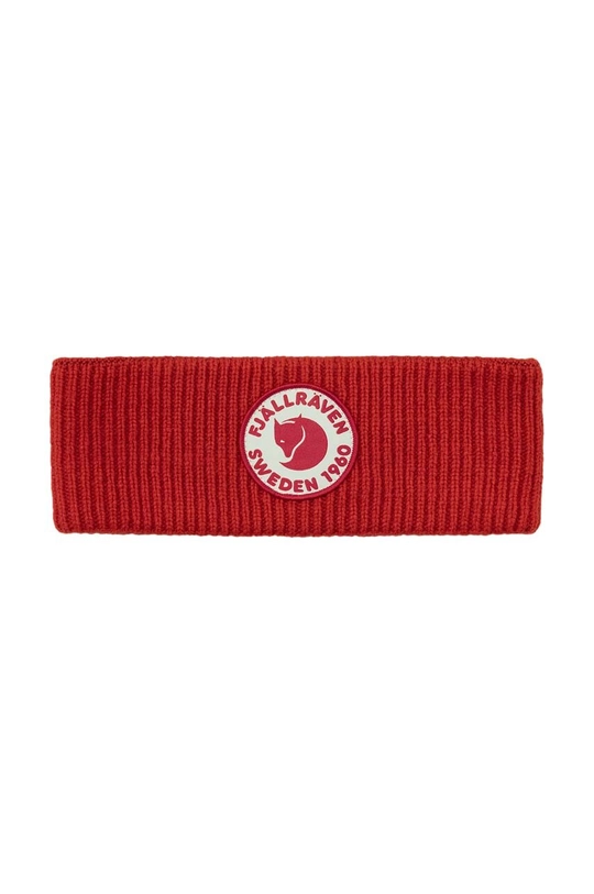 Fjallraven wool headband 1960 Logo 95% Wool, 4% Polyester, 1% Elastane