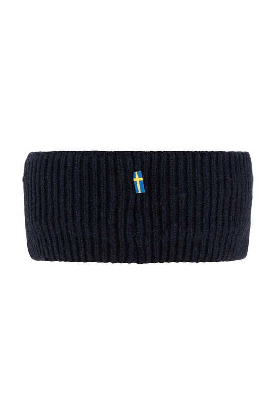 Fjallraven wool headband 1960 Logo navy