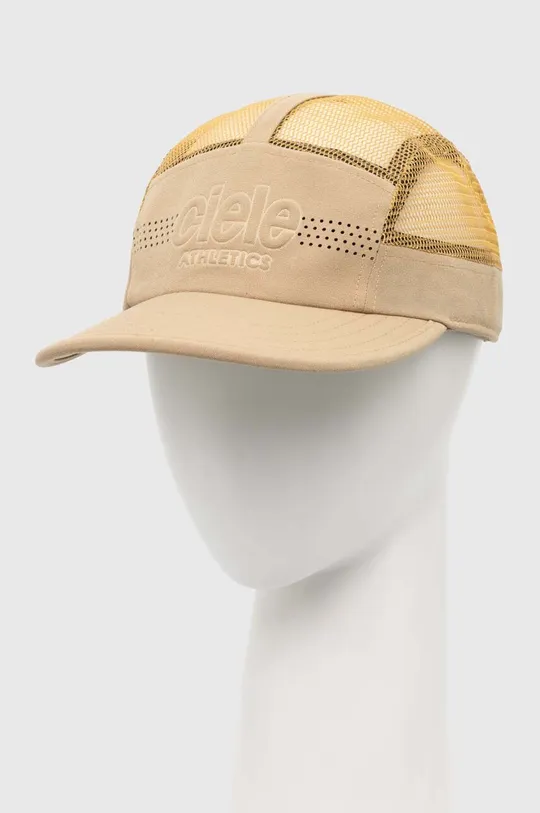 beżowy Ciele Athletics czapka z daszkiem GOCap SC - Vented Athletics Unisex