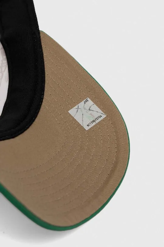 λευκό Βαμβακερό καπέλο του μπέιζμπολ Mitchell&Ness Boston Celtics