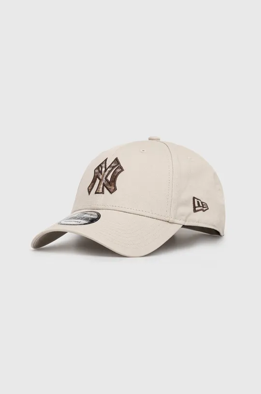 γκρί Βαμβακερό καπέλο του μπέιζμπολ New Era Unisex