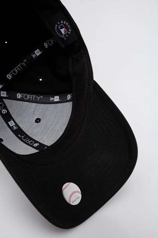 μαύρο Βαμβακερό καπέλο του μπέιζμπολ New Era