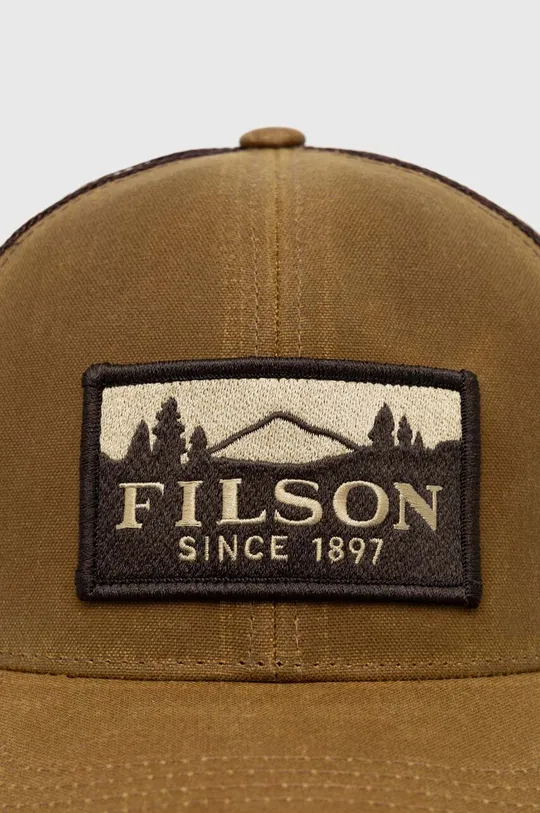 Filson czapka z daszkiem Logger Mesh Cap brązowy