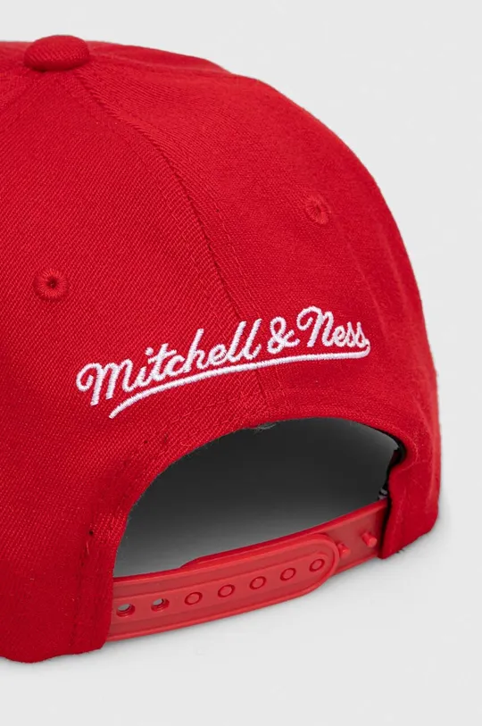 Mitchell&Ness cappello con visiera con aggiunta di cotone 82% Acrilico, 15% Lana, 3% Spandex