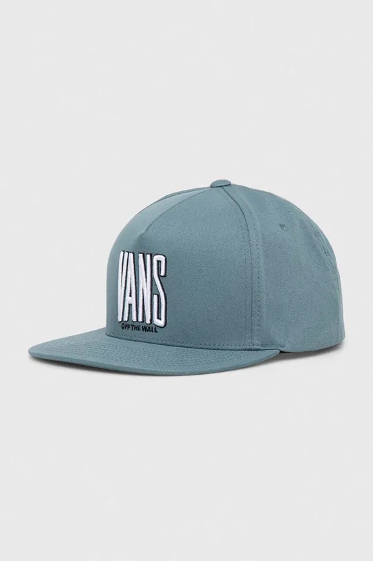 τιρκουάζ Βαμβακερό καπέλο του μπέιζμπολ Vans Unisex