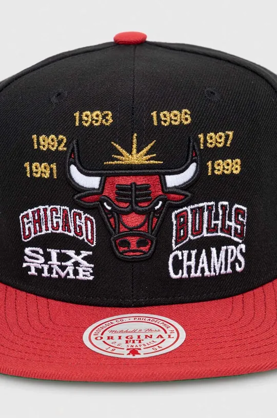 Кепка Mitchell&Ness x Chicago Bulls чёрный