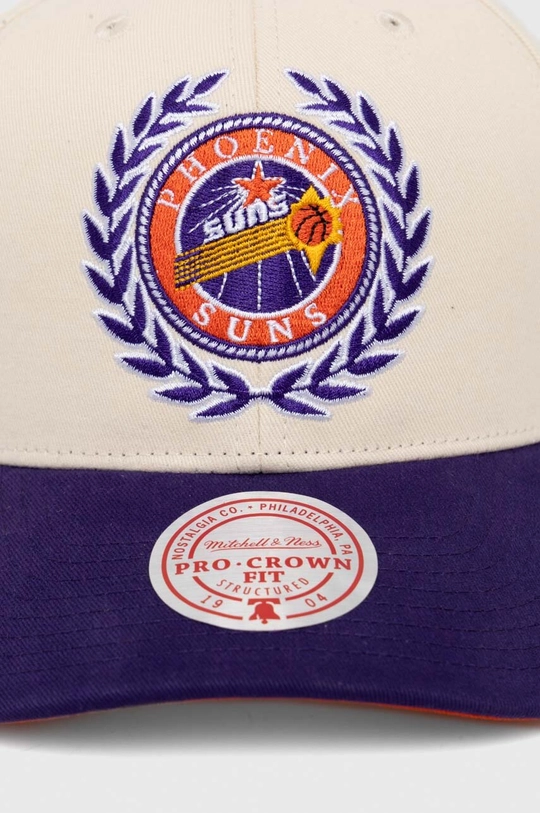 Βαμβακερό καπέλο του μπέιζμπολ Mitchell&Ness Phoenix Suns λευκό