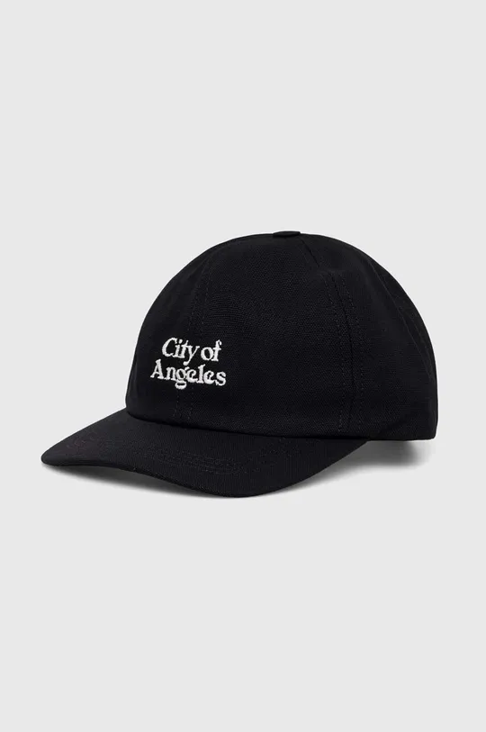 czarny Corridor czapka z daszkiem City of Angeles Cap Unisex