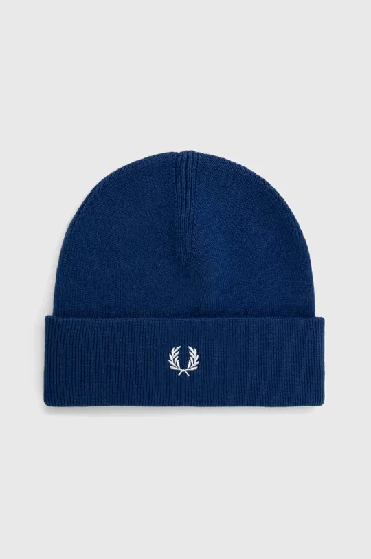 navy Fred Perry wool beanie Unisex