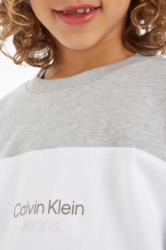 Detská bavlnená tepláková súprava Calvin Klein Jeans