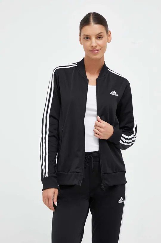 adidas melegítő szett SPORTY STREET <p>Főanyag: 100% újrahasznosított poliészter, borda: 95% újrahasznosított poliészter, 5% elasztán</p>