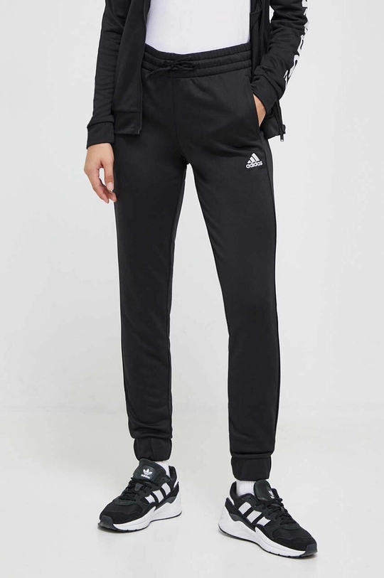 czarny adidas dres