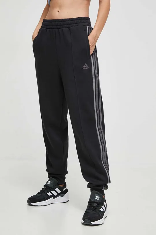 czarny adidas dres